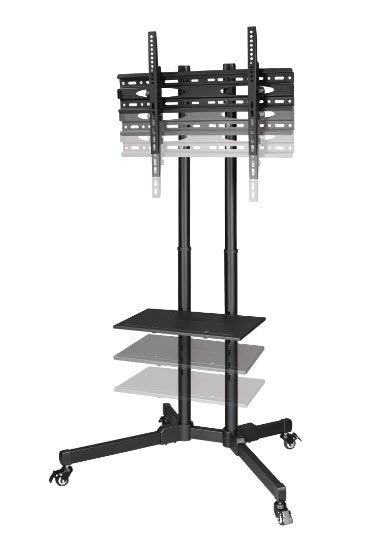 Soporte Suelo Trolley Hama Vesa Hasta 75" 600 X 400 Max 40kg