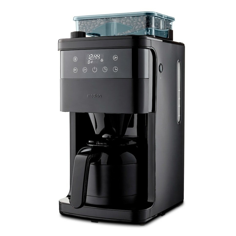 Md 19911 Kaffeemaschine Mit Mahlwerk Schwarz