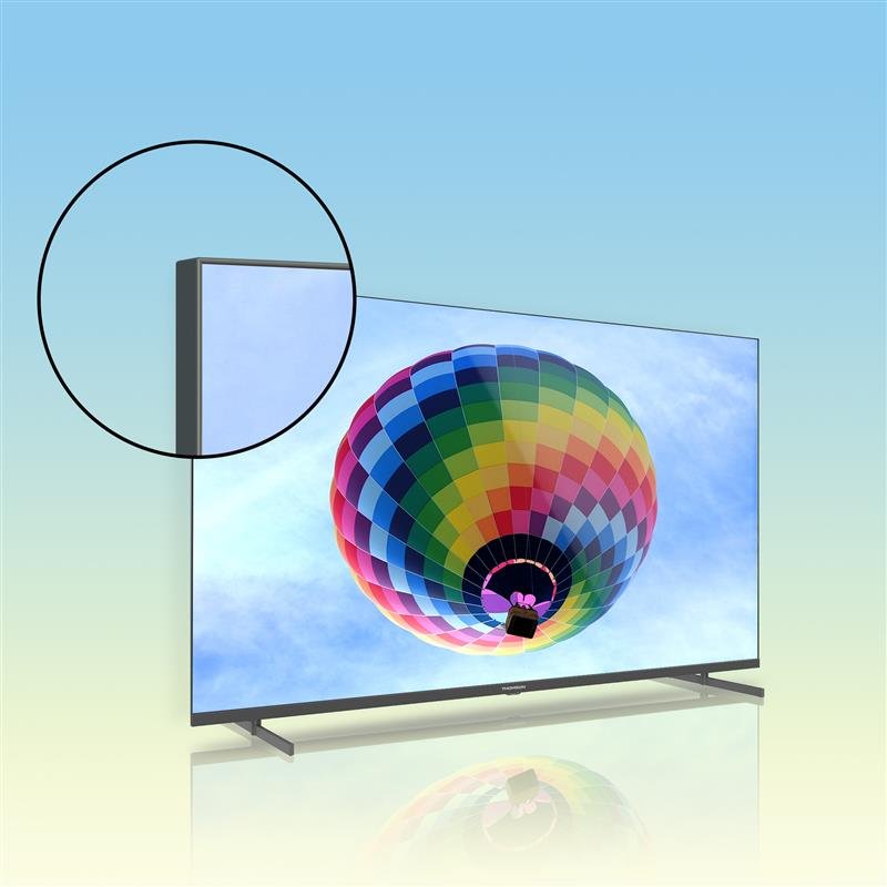 Thom - Thomson Google Tv 55" Qled Side Feet