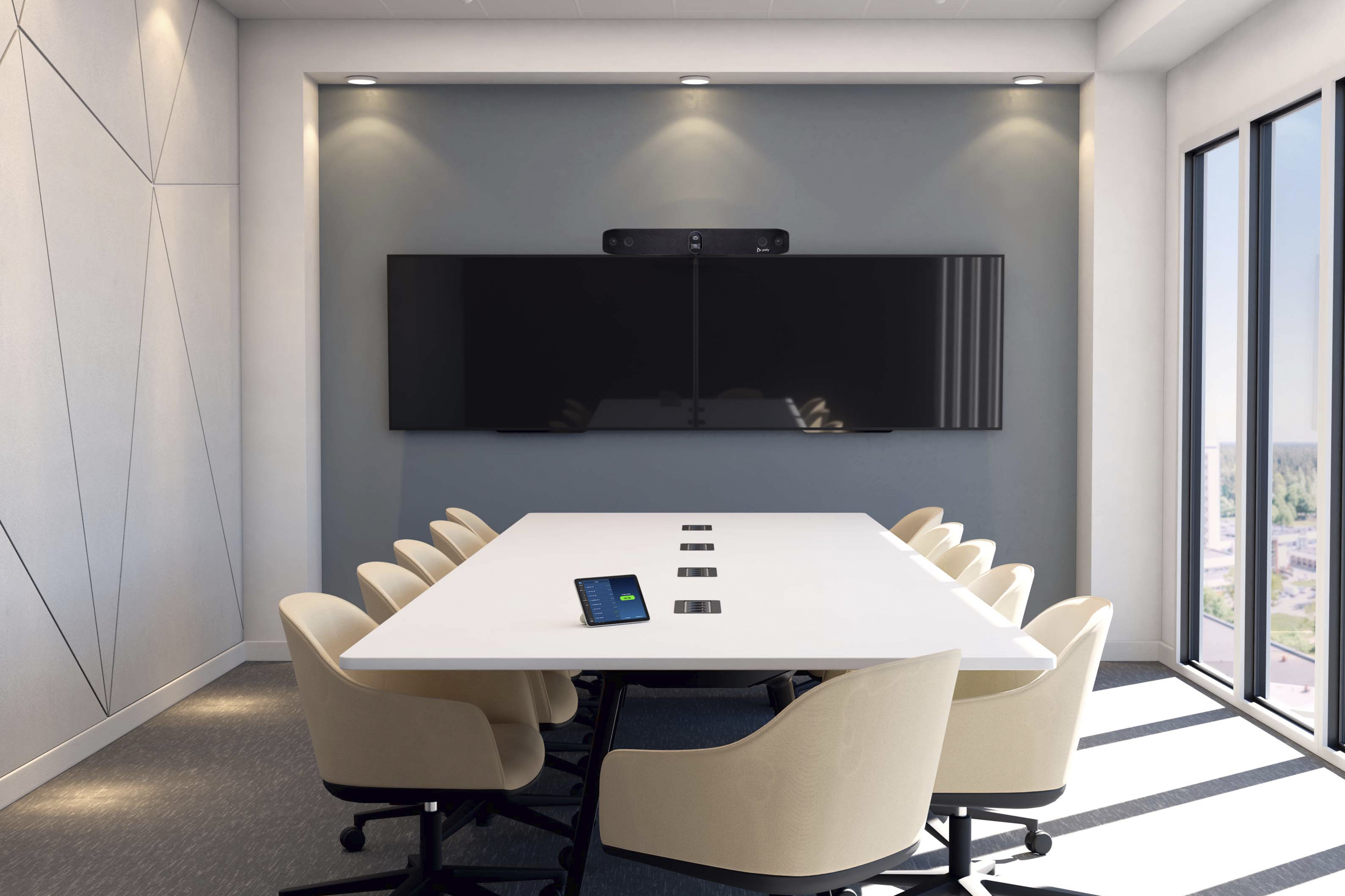 EAN 197497449334 - Poly Studio X70 All-In-One Video Bar with TC8 Controller Kit sistema de video conferencia 20 MP Ethernet B imagen 7