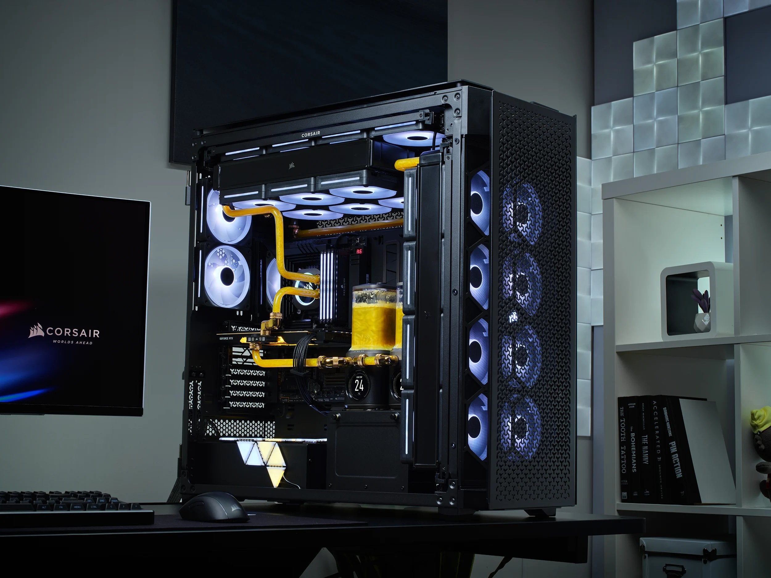 EAN 0840006682172 - Corsair 9000D RGB AIRFLOW Full Tower Negro imagen 7
