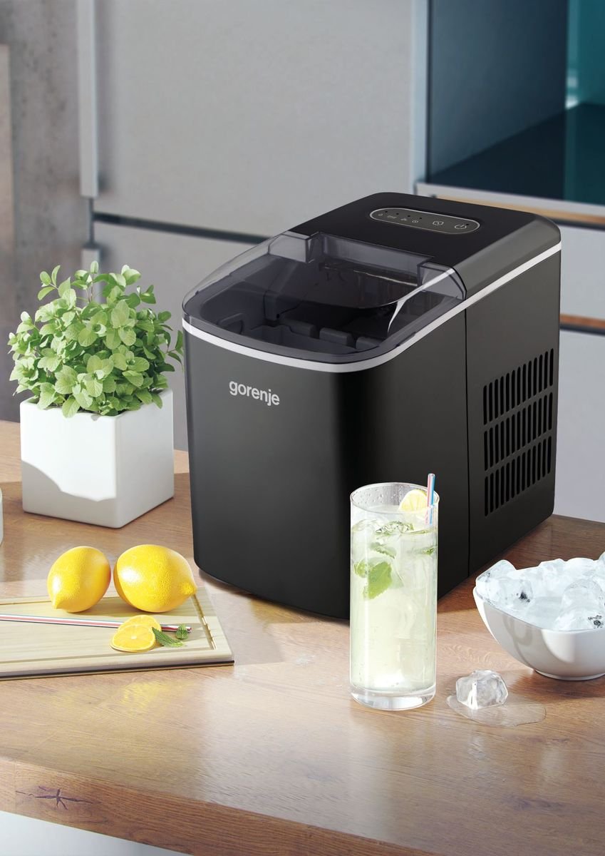 EAN 3838942118944 - Gorenje MC1200B Máquina para hacer cubitos de hielo portátil 12 kg/24h 120 W Negro imagen 4
