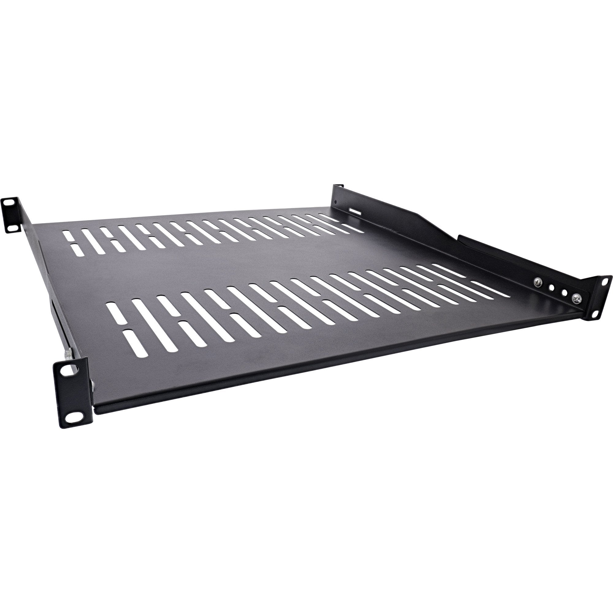 Inline® 19" Shelf, 450mm, 50kg, 1u, Ral 9005 Negro