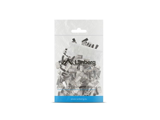 EAN 5901969415797 - Lanberg PLS-6000 conector RJ-45 Acero inoxidable, Transparente imagen 4