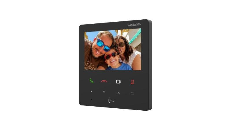 EAN 6942160435671 - Hikvision Value Series DS-KH6110-WE1 sistema de intercomunicación de video 10,9 cm (4.3") Negro imagen 3
