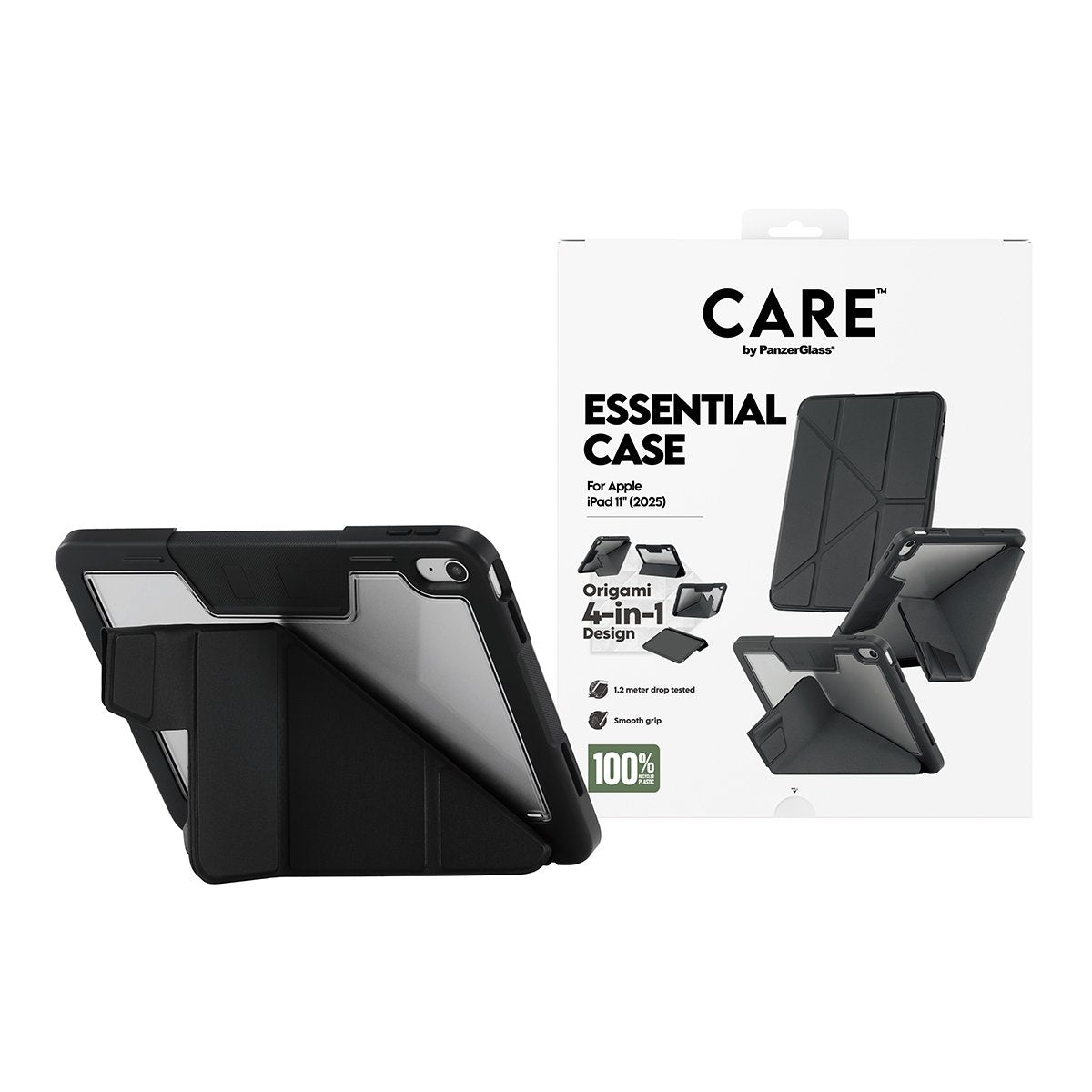 EAN 5715685030734 - PanzerGlass CARE™ by Essential Case Black iPad 11" (2025-2026) funda para teléfono móvil Negro imagen 2