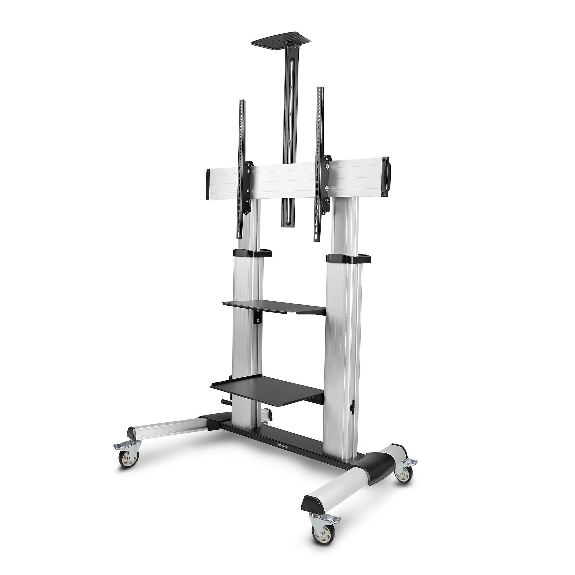EAN 0065030906302 - StarTech.com 1110C-MOBILE-TV-CART soporte para TV 2,54 m (100") Negro, Plata imagen 1