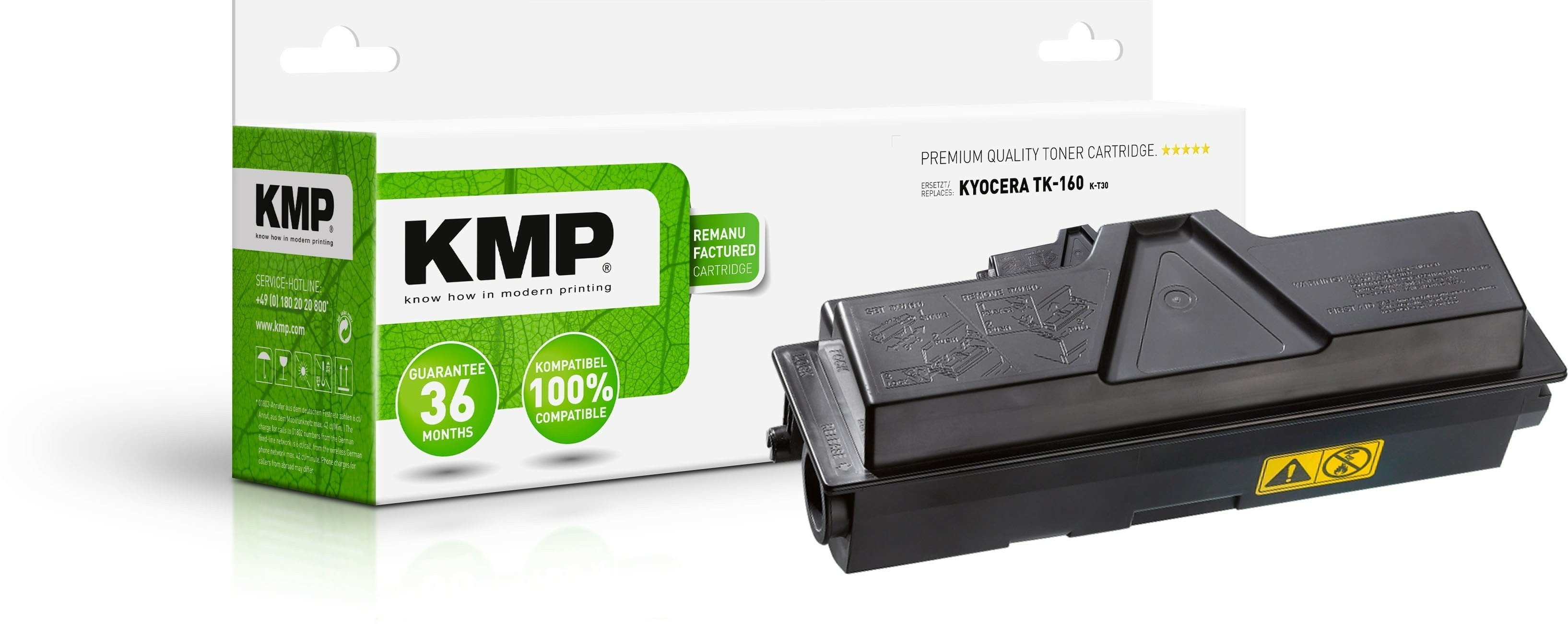 EAN 4011324288704 - KMP K-T30 cartucho de tóner 1 pieza(s) Negro imagen 1