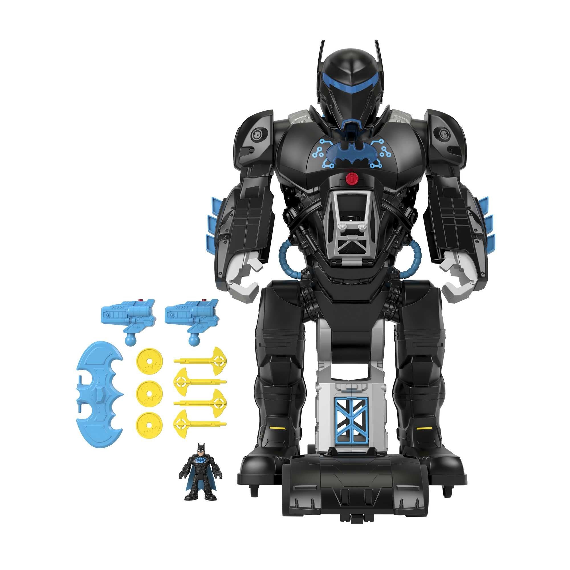 Figura Mattel Imaginext Dc Super Friends Bat-Tech Batbot Hbv67