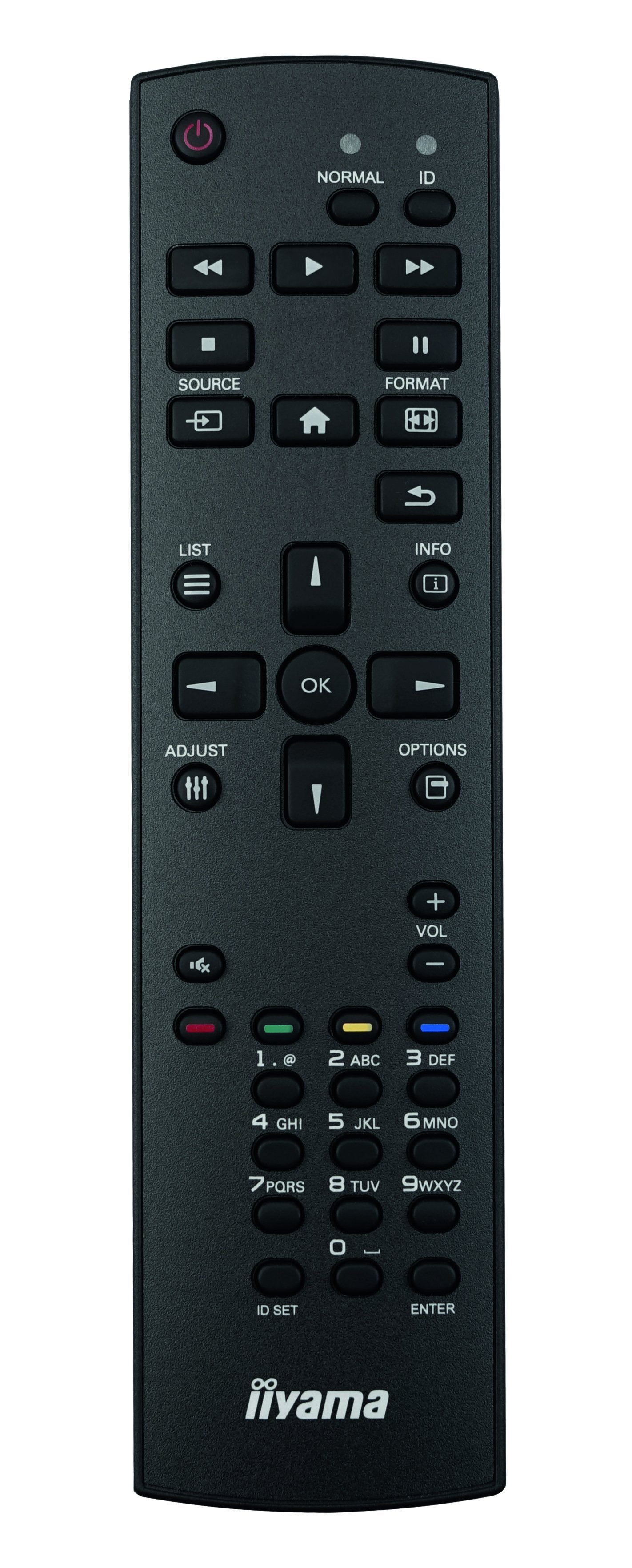 Iiyama Lh6552uhs-B1 Pantalla De Señalización Pantalla Plana Para Señalización Digital 163,8 Cm (64.5") Ips 500 Cd / M² 4k Ultra Hd Negro Procesador Incorporado Android 8.0 24/7
