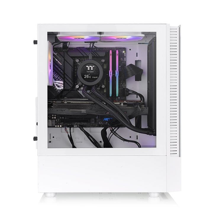 EAN 4713227533676 - Thermaltake View 200 TG Snow ARGB Midi Tower Blanco imagen 3