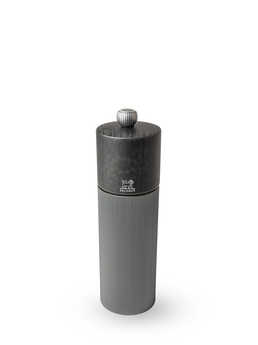 Molinillo De Sal Madera/Aluminio Peugeot Line 18 Cm Grafito