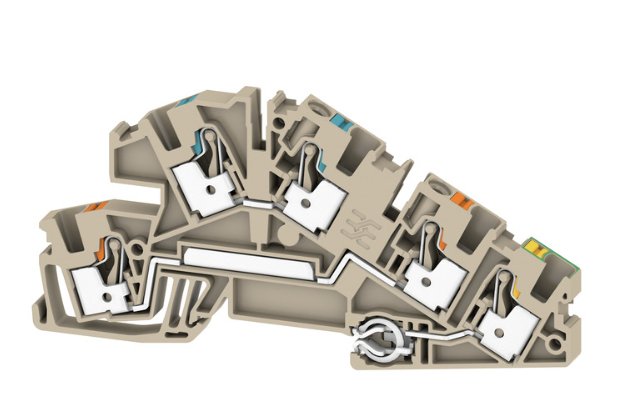 Weidmüller Aitb 4 Bb N-L-Pe Borne Modular De Instalación 2669090000