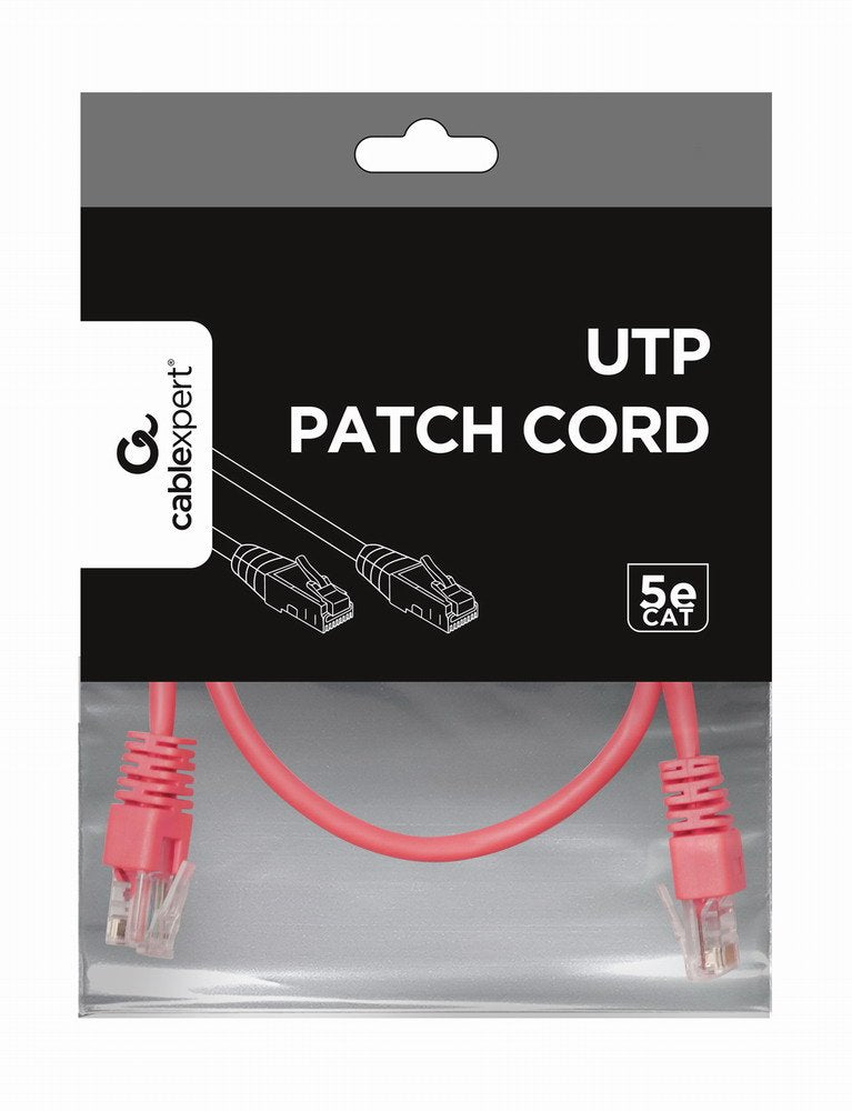 Gembird Cable De Red Cat.5e Utp 0.5 Mts Rosa
