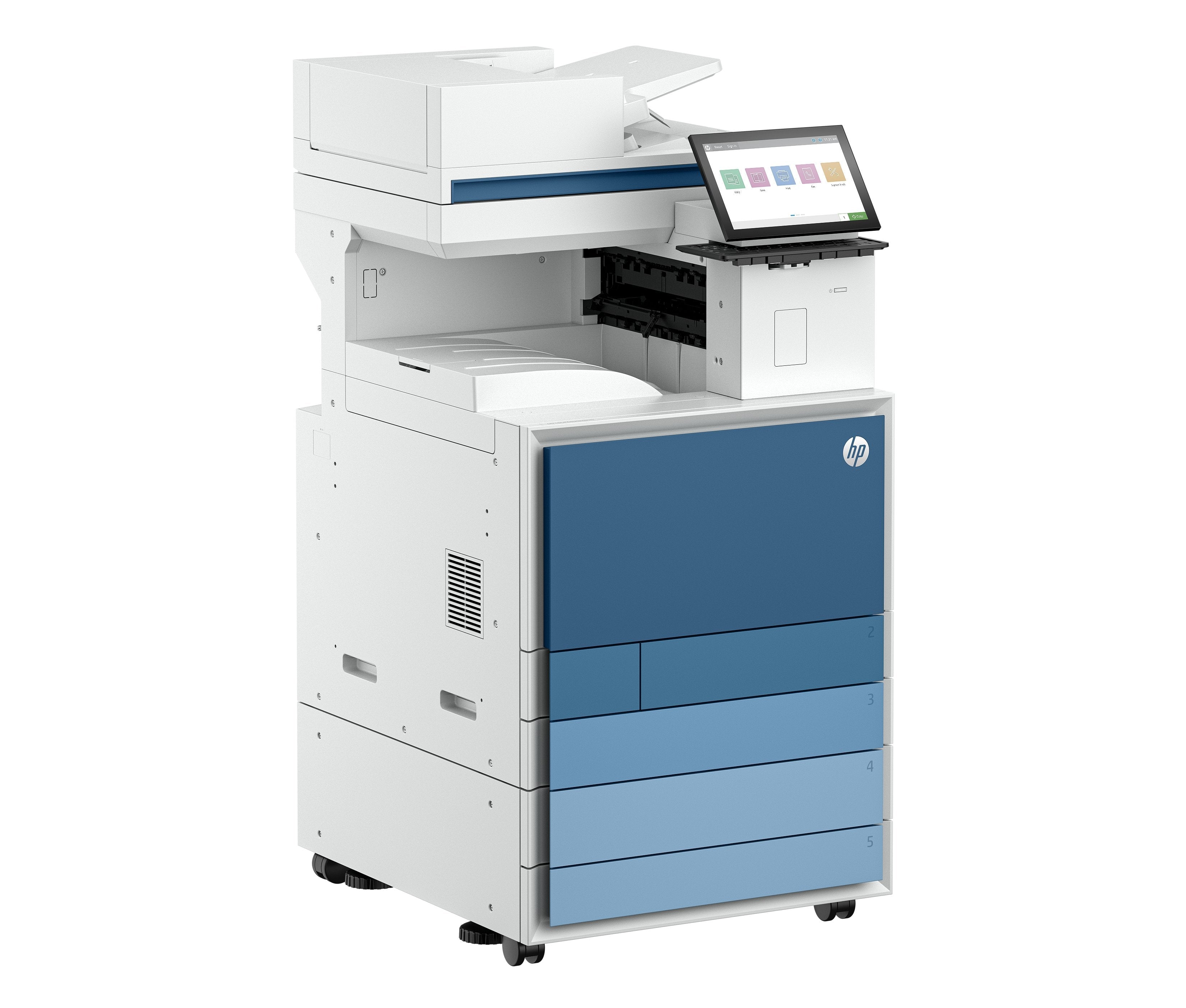 Hp Color Laserjet Ent Flow Mfp 8801z A3 60s. Col. Mf Netzwerk Fax
