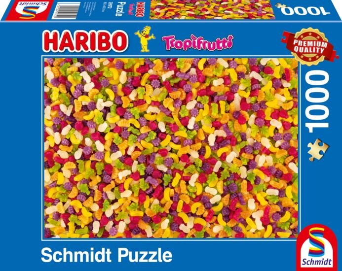 Puzzle Schmidt Spiele Haribo: Tropifrutti, 1000 Piezas 59972