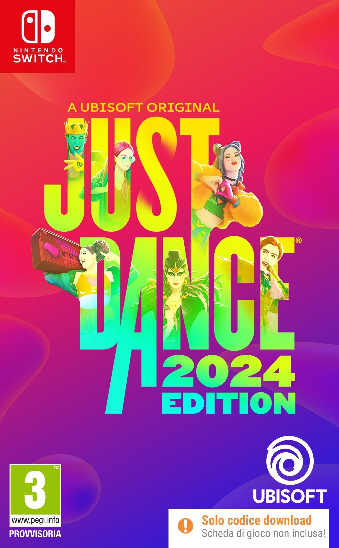 Juego Just Dance 2024 (Code In A Box) Switch