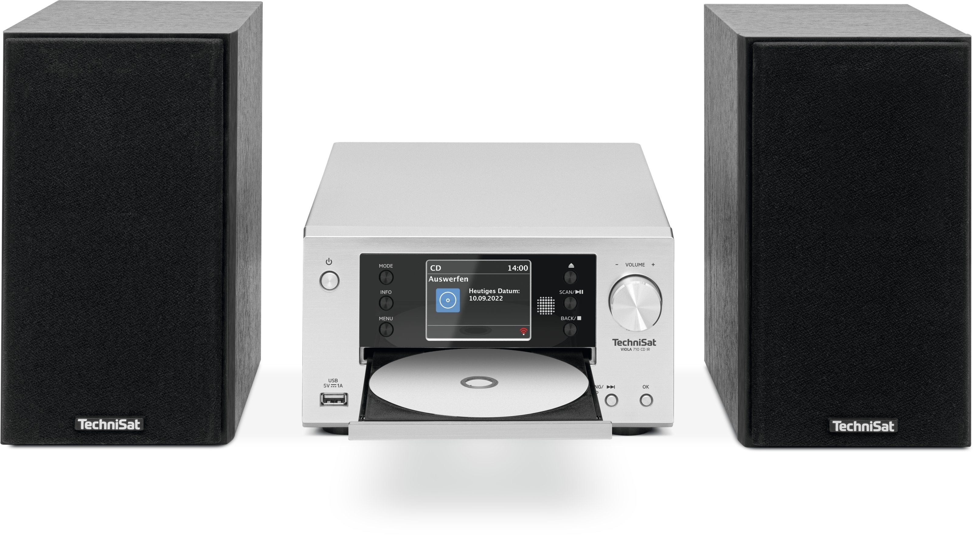 Technisat Viola 710 Cd Ir Schwarz