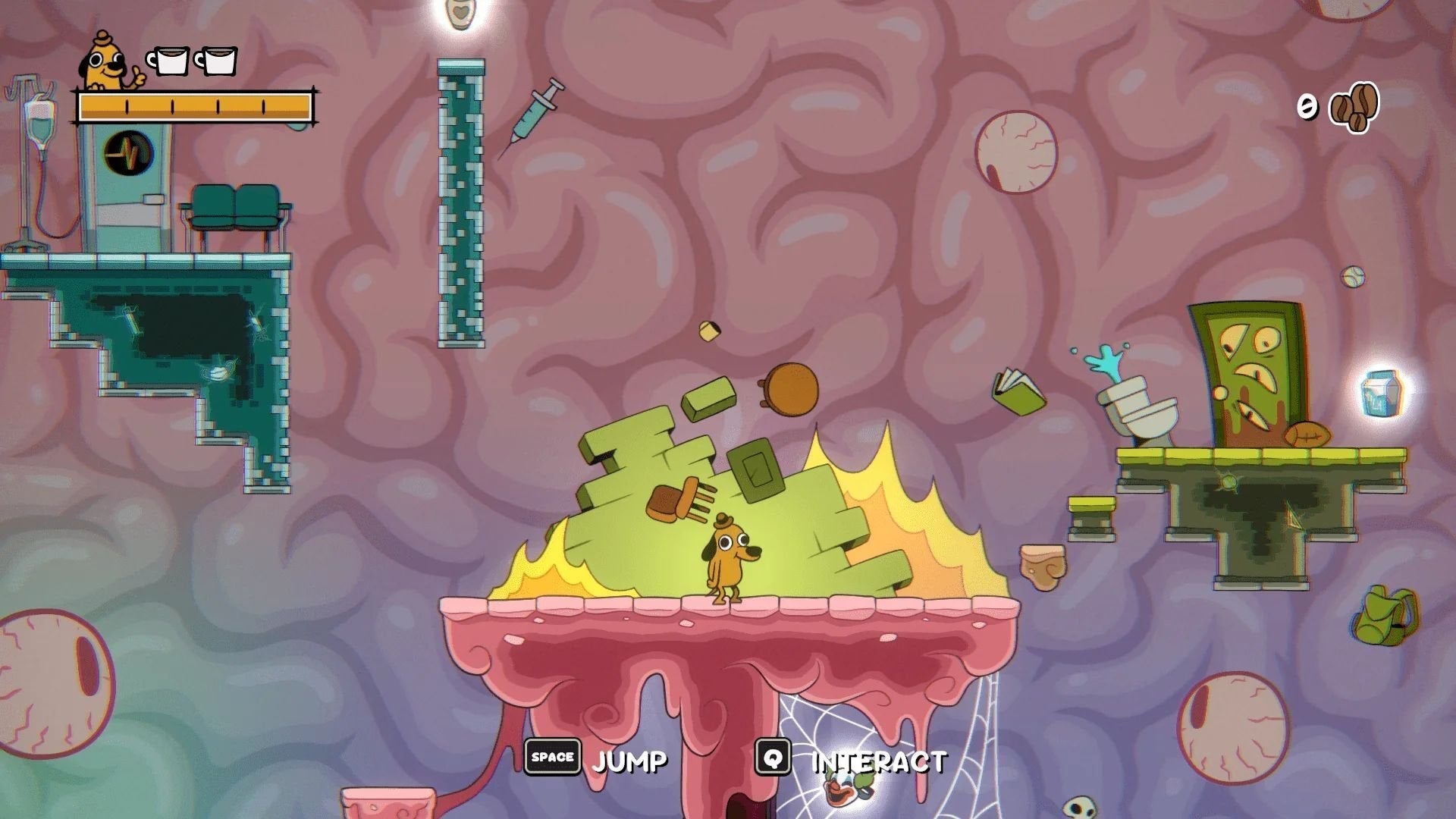 Juego This Is Fine Maximum Cope - Switch Switch