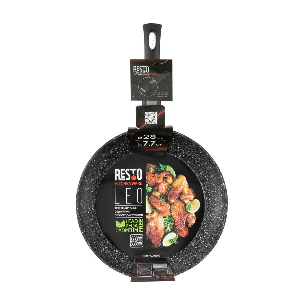 Deep Frypan D28 H7.7cm/93042 Resto