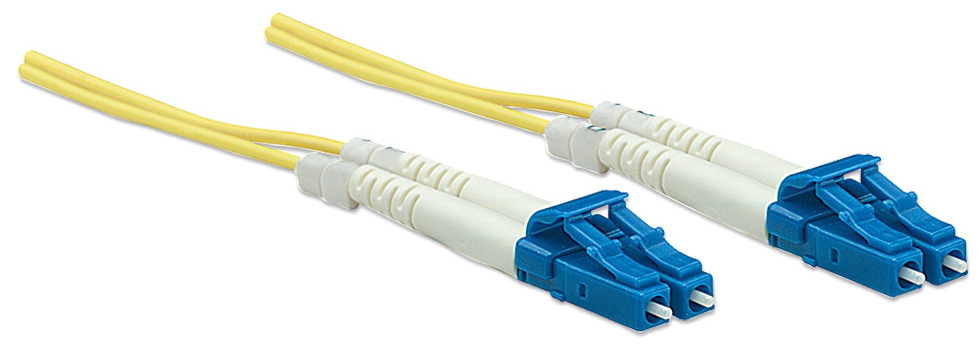 EAN 0766623516792 - Intellinet 516792 Cable de fibra óptica e InfiniBand 5 m LC Amarillo imagen 2