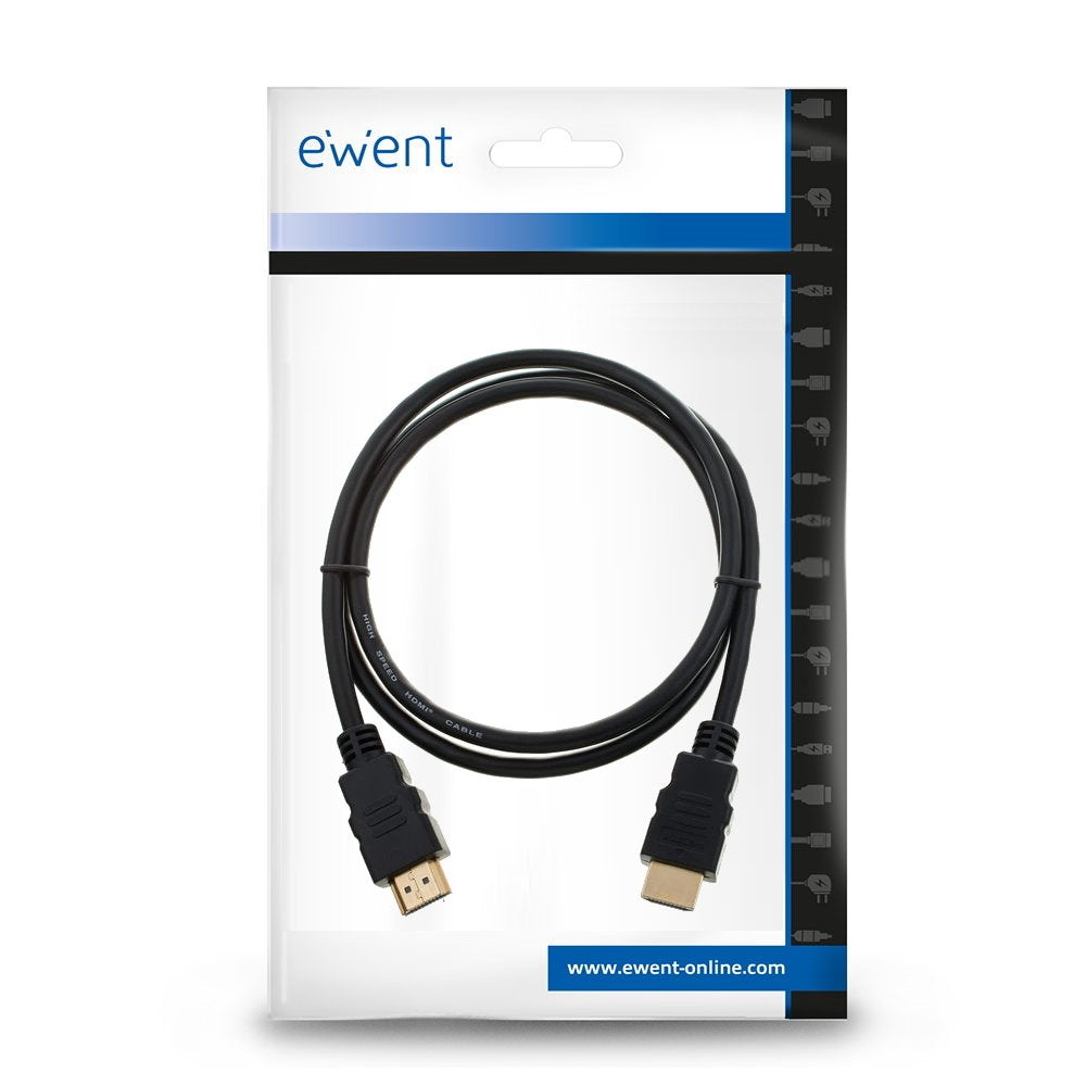 EAN 8056045877185 - Ewent EC1320 cable HDMI 1 m HDMI tipo A (Estándar) Negro imagen 4