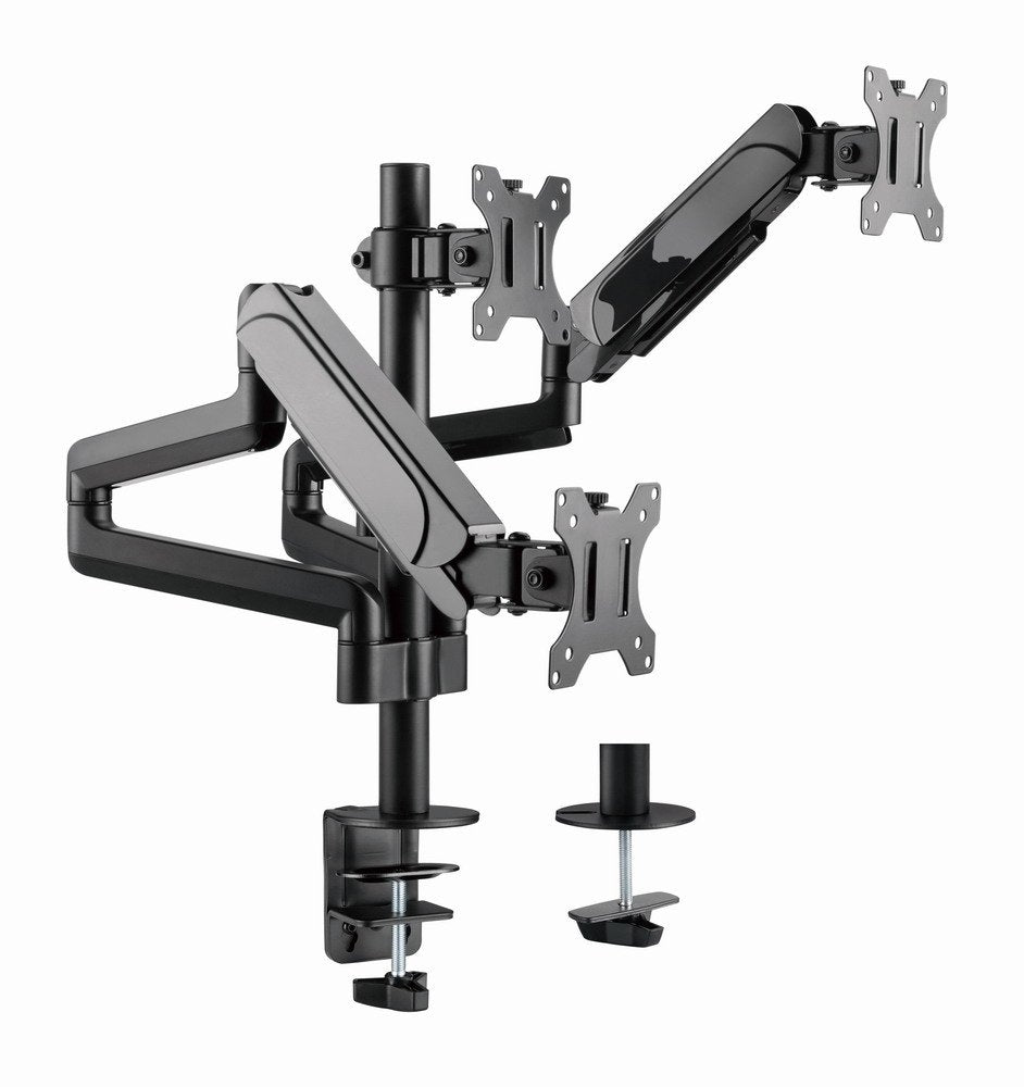 EAN 8716309127646 - Gembird MA-DA3-01 soporte para monitor 68,6 cm (27") Escritorio Negro imagen 2