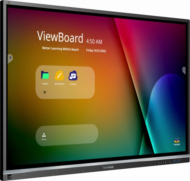 Viewsonic Ifp5550-5 Pizarra Y Accesorios Interactivos 139,7 Cm (55") 3840 X 2160 Pixeles Pantalla Táctil Negro Hdmi