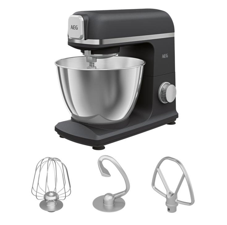 EAN 7332543793341 - AEG KM5-1-4BPT robot de cocina 1200 W 5 L Negro, Perlado imagen 1