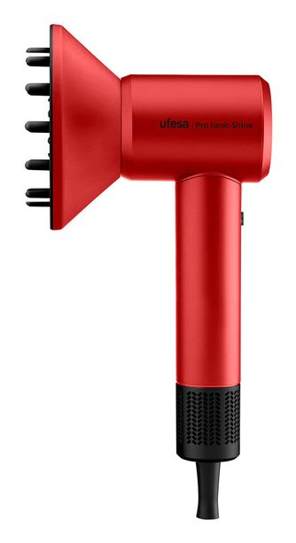 Secador De Pelo Ufesa 60305934 Pro Ionic Shine Rojo