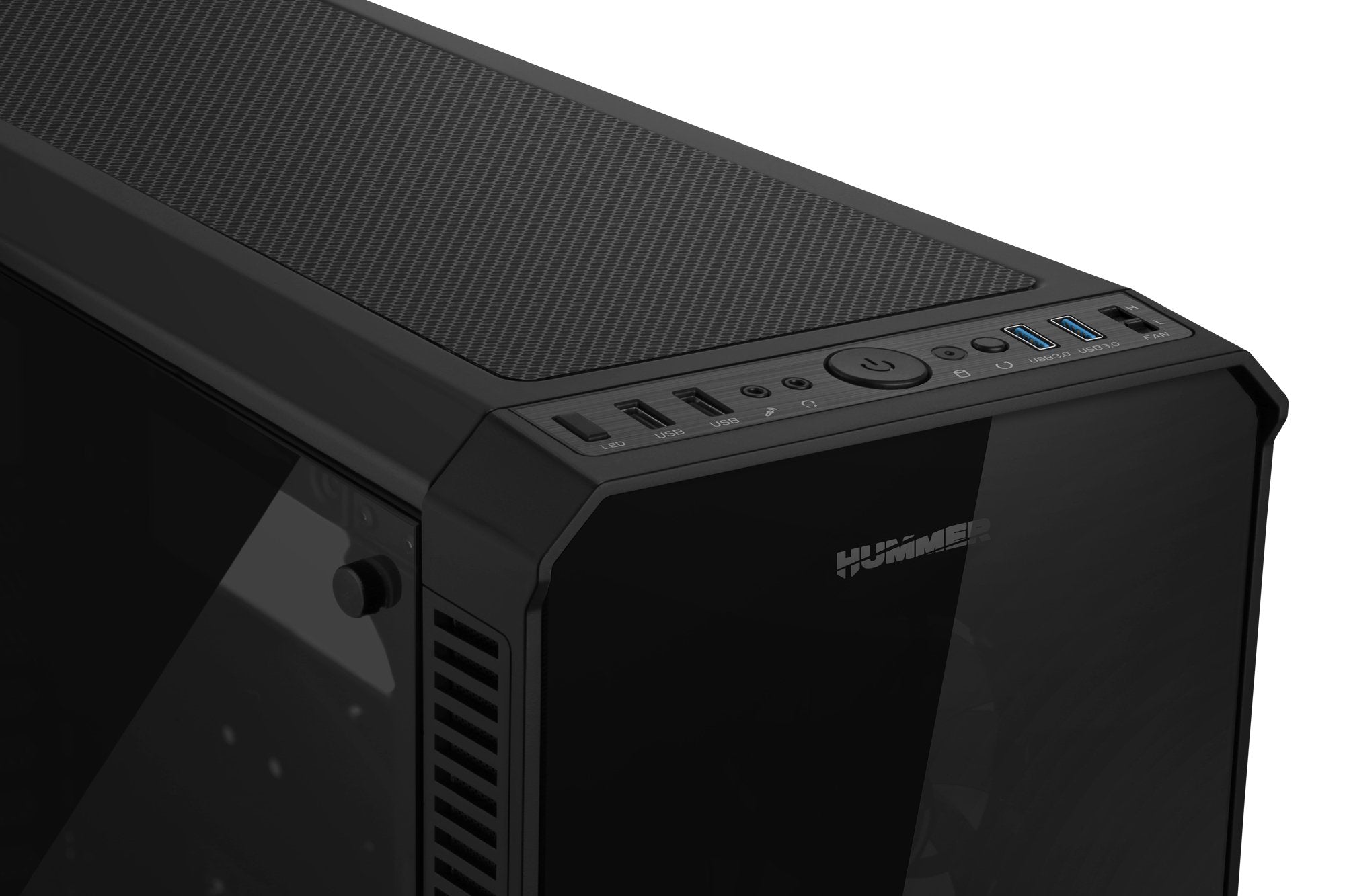 Caja Pc Nox Atx Hummer Tgx. Torre. Cristal Templado Usb 3.0 Con Ventiladores