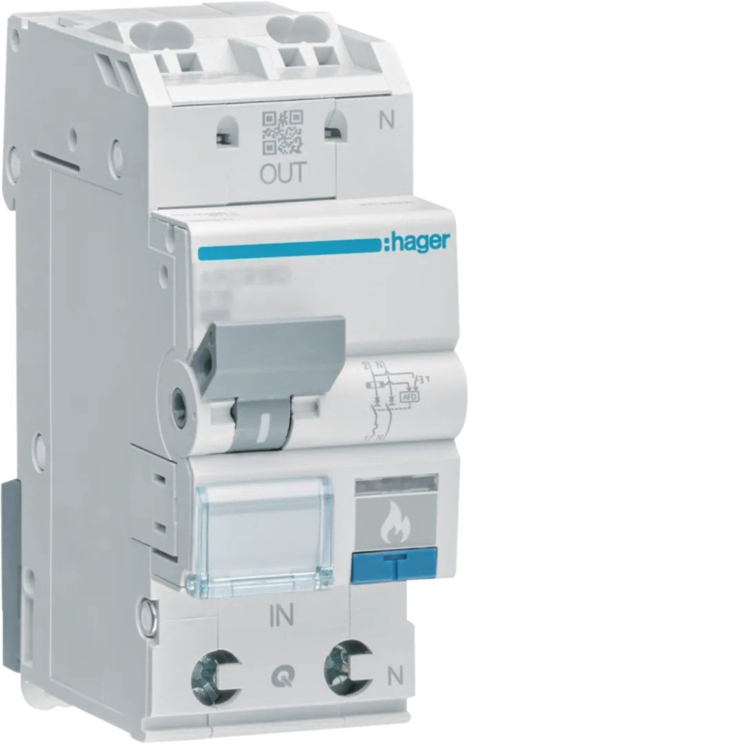 Hager Afdd M.Ls 1p+N 6ka B-16a Arc916d 2m Fehlerlichtbogen Brandschutzschalte