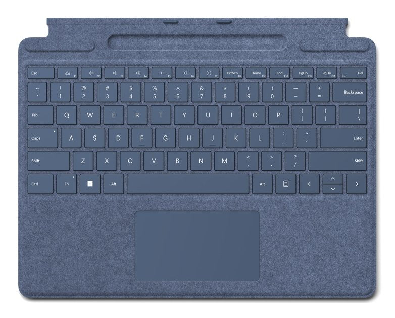 EAN 0196388357413 - Microsoft Surface Pro QWERTY Inglés Microsoft Cover port Azul oscuro imagen 1