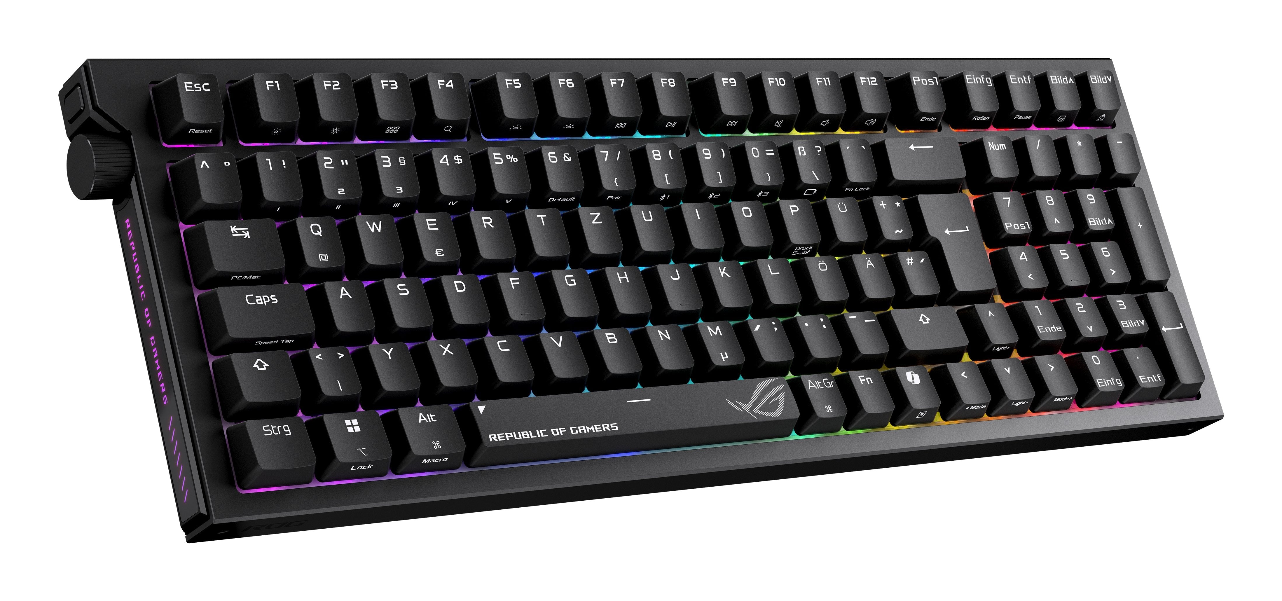 Asus Rog Strix Morph 96 Wireless (Negro, De-Layout, Rog Nx V2) 90mp04if-Bkda03