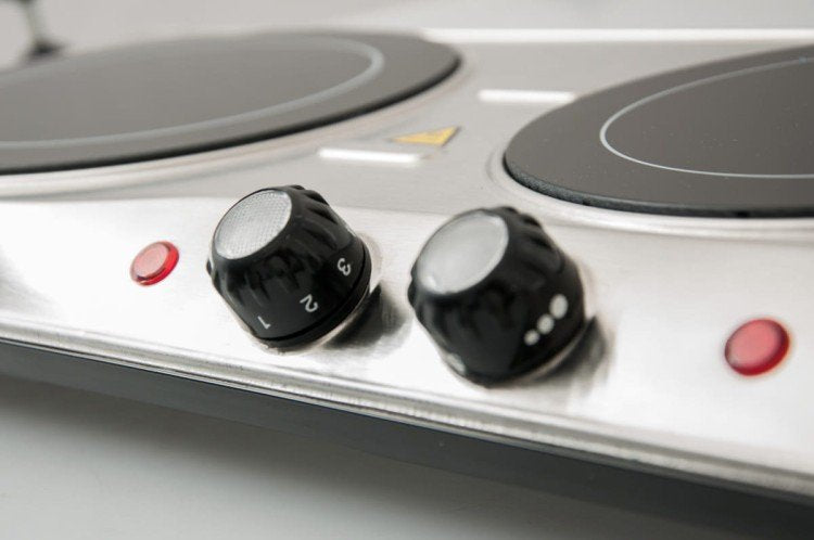 Hornillo Electrico Eldom Ph21 Placa 2 Zonas De Cocción; 2000w)