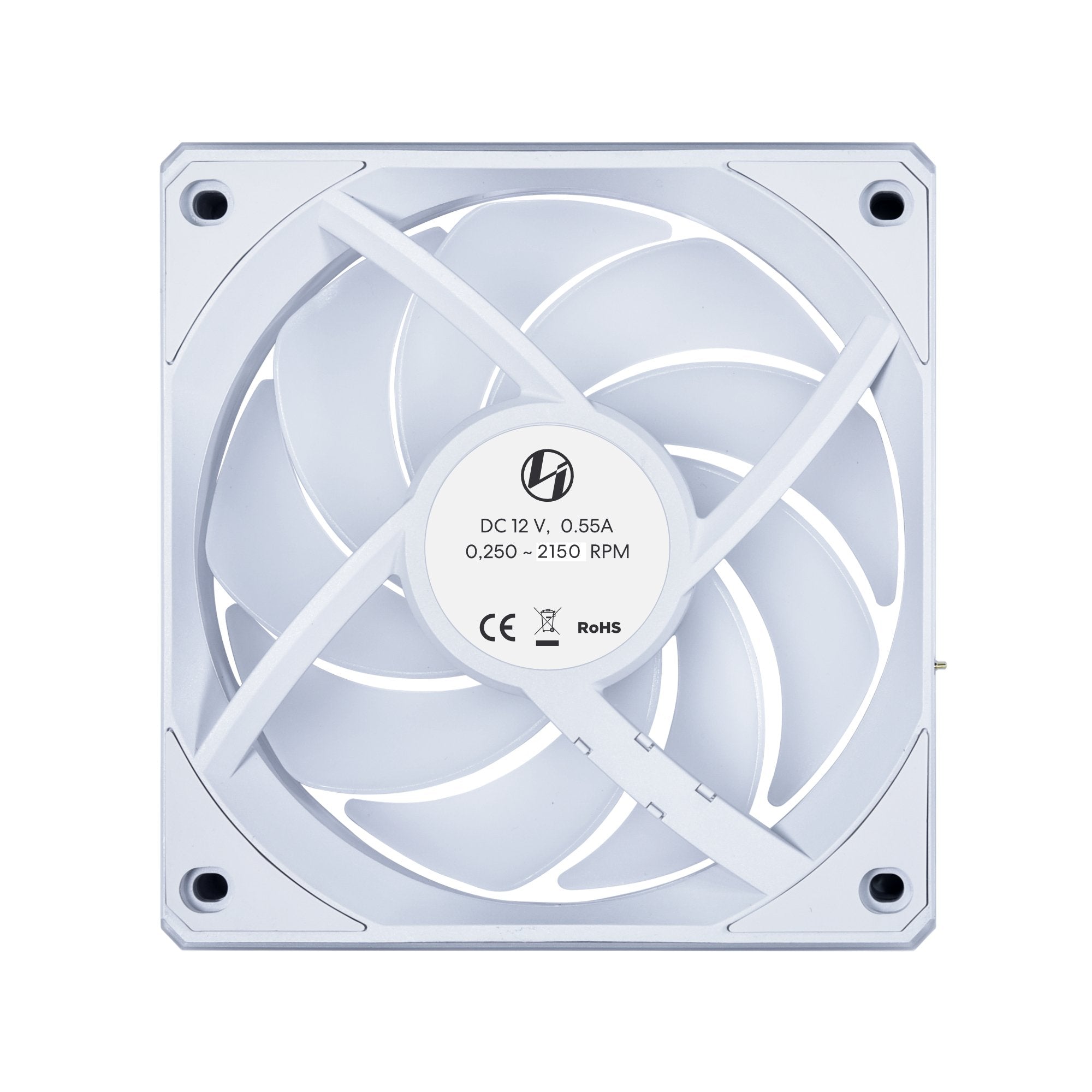 Ventilador Pc 120x120 Lian Li Uni Fan Cl White 3ud Argb