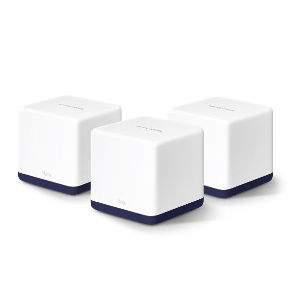 Punto De Acceso Wifi Ac Mesh Mercusys Halo Hs50g (3-Pack) Kit De Tres Puntos De Acceso Con Red Wifi Ac1900