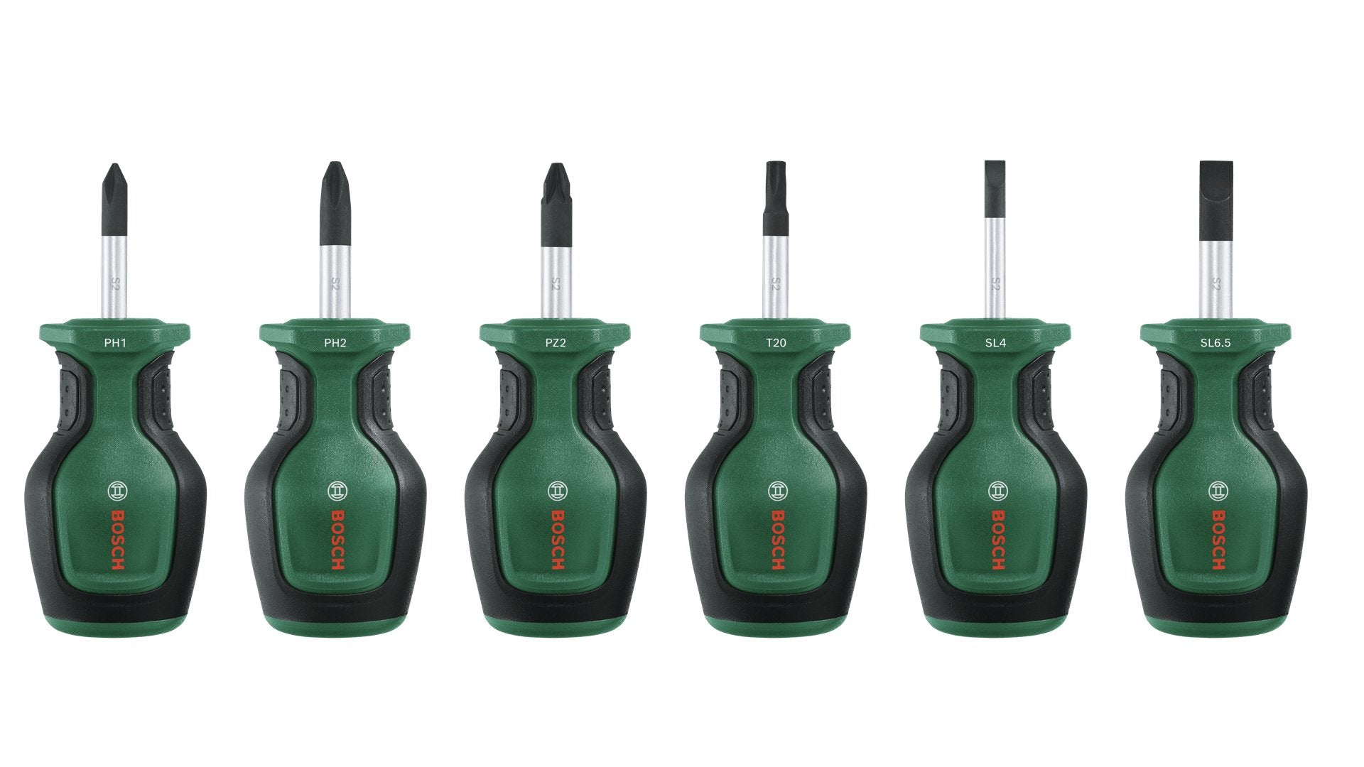 Bosch Heimwerken & Garten 1600a032uk, Destornillador Verde/Negro