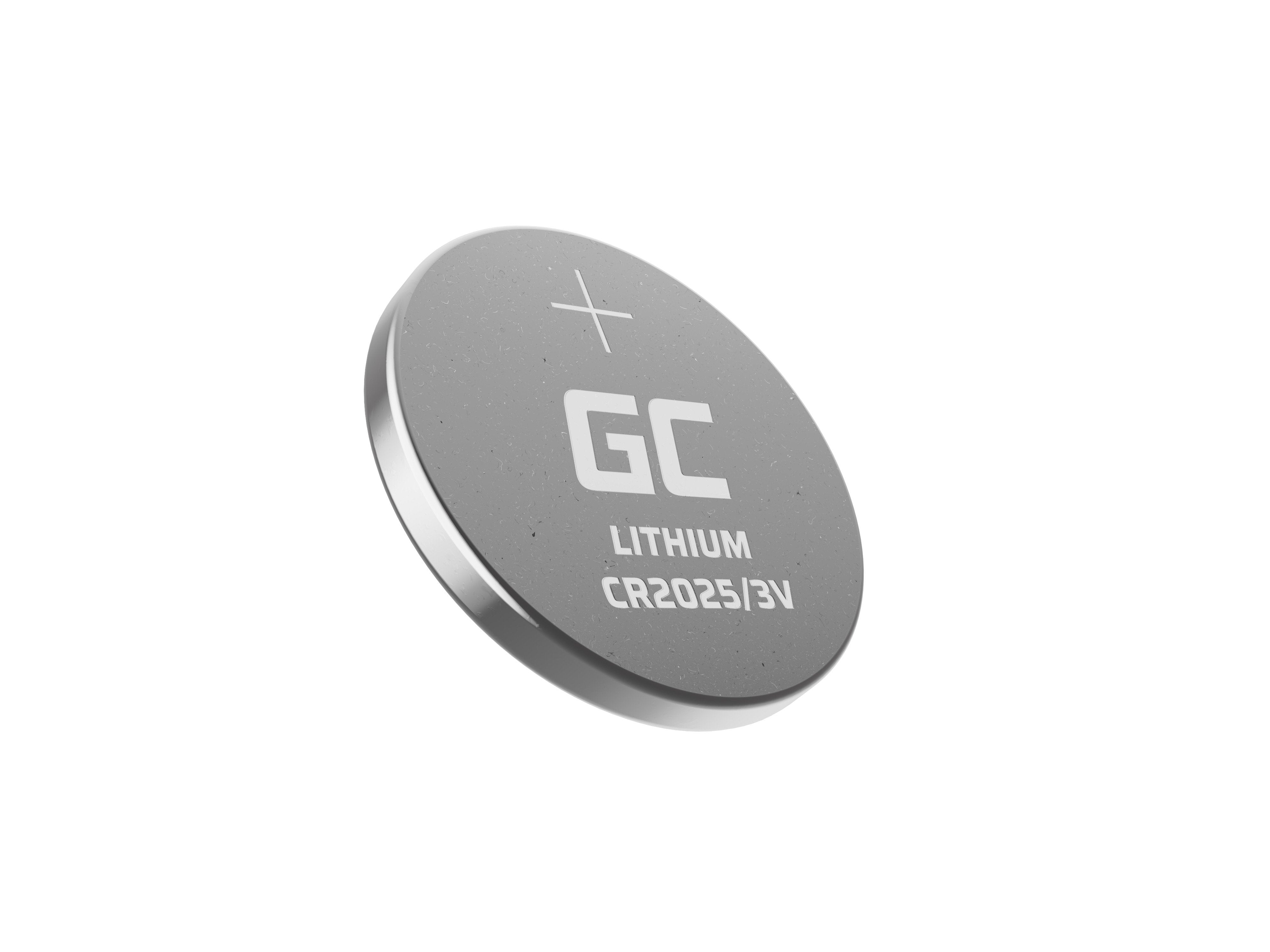 Green Cell Blister 10x Lithium Battery Cr2025 3v 160mah Button