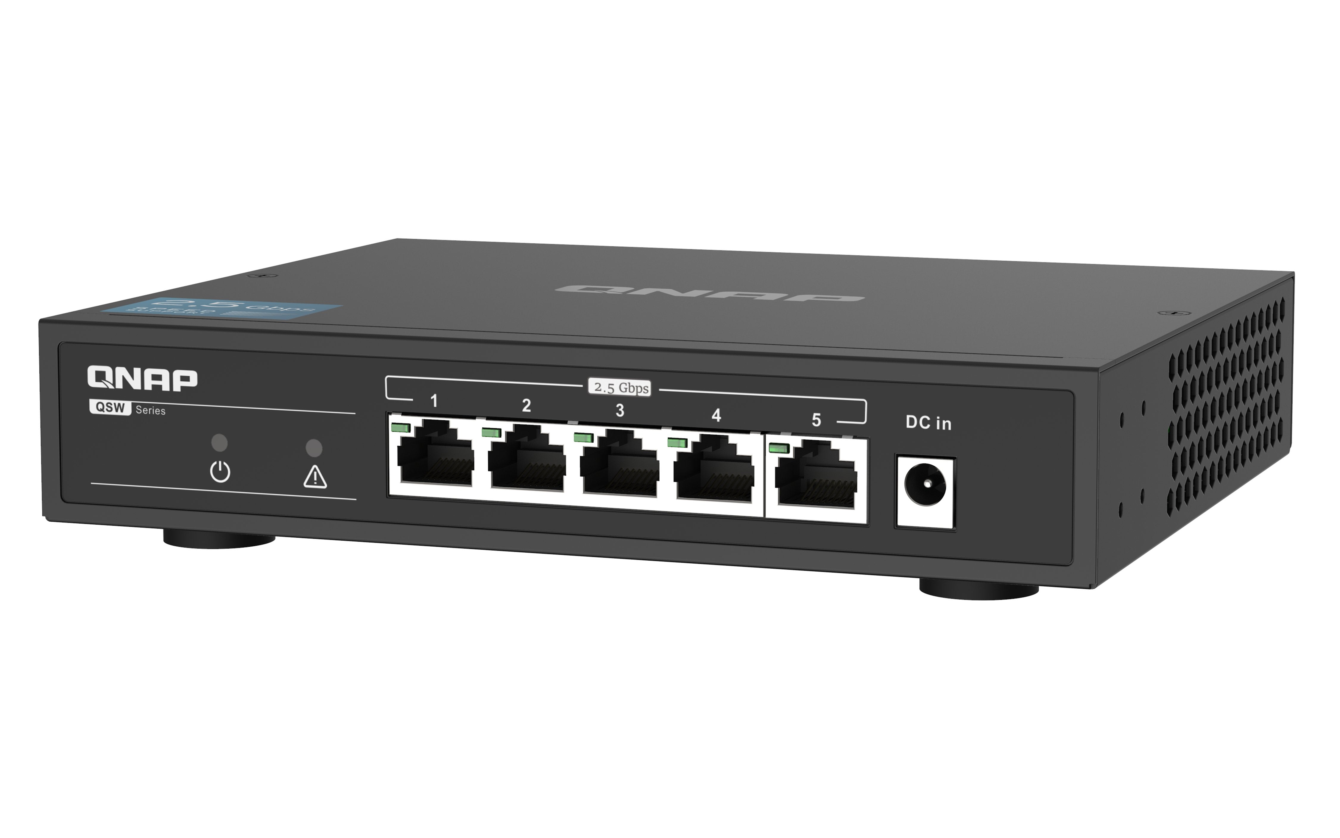 EAN 4713213517581 - QNAP QSW-1105-5T switch No administrado Gigabit Ethernet (10/100/1000) Negro imagen 6