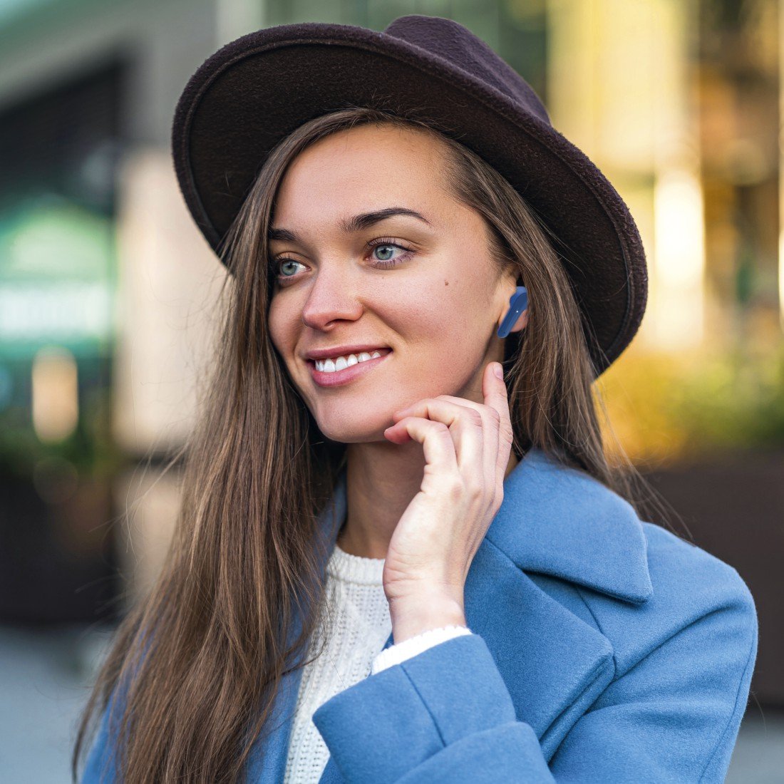 Auriculares Hama Freedom Light Inalámbrico Bluetooth Azul