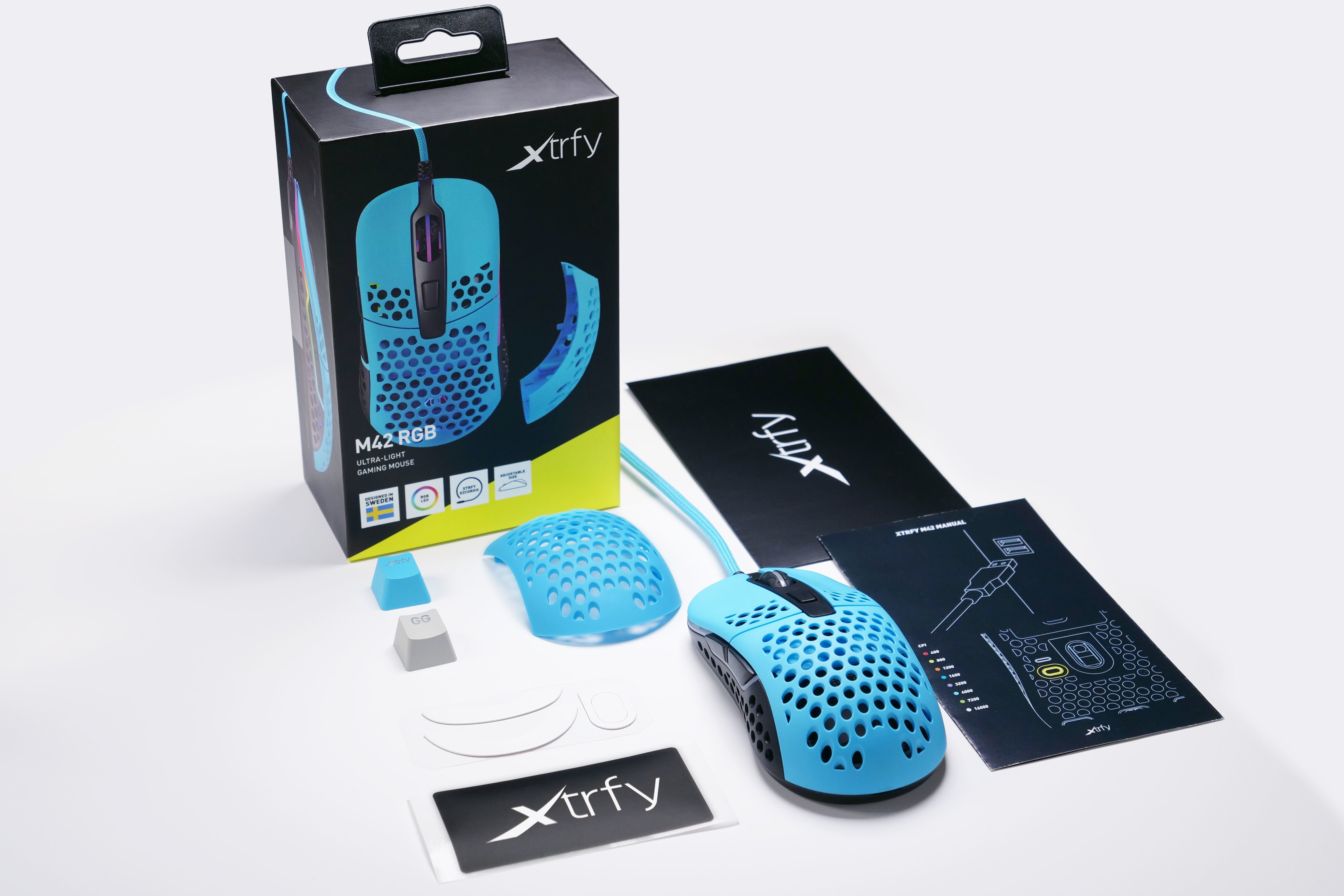 EAN 7340086909471 - CHERRY XTRFY M42 ratón Juego Ambidextro USB tipo A Óptico 16000 DPI imagen 16