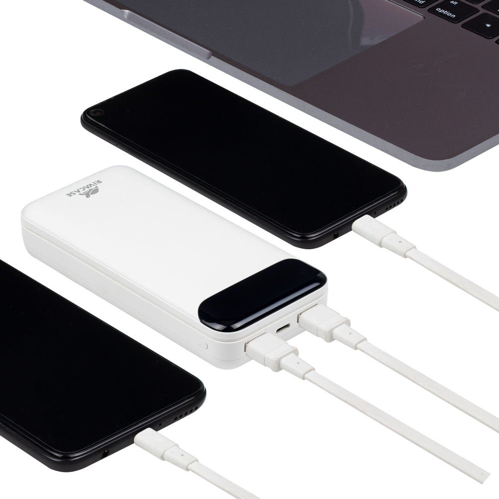 EAN 4260403579435 - Rivacase VA2280 batería externa Polímero de litio 20000 mAh Blanco imagen 10