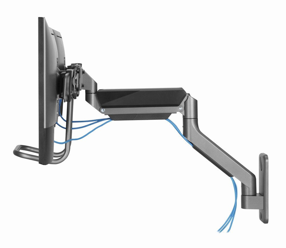 EAN 8716309127677 - Gembird Wall mounted adjustable monitor arm for 3 monitors imagen 7