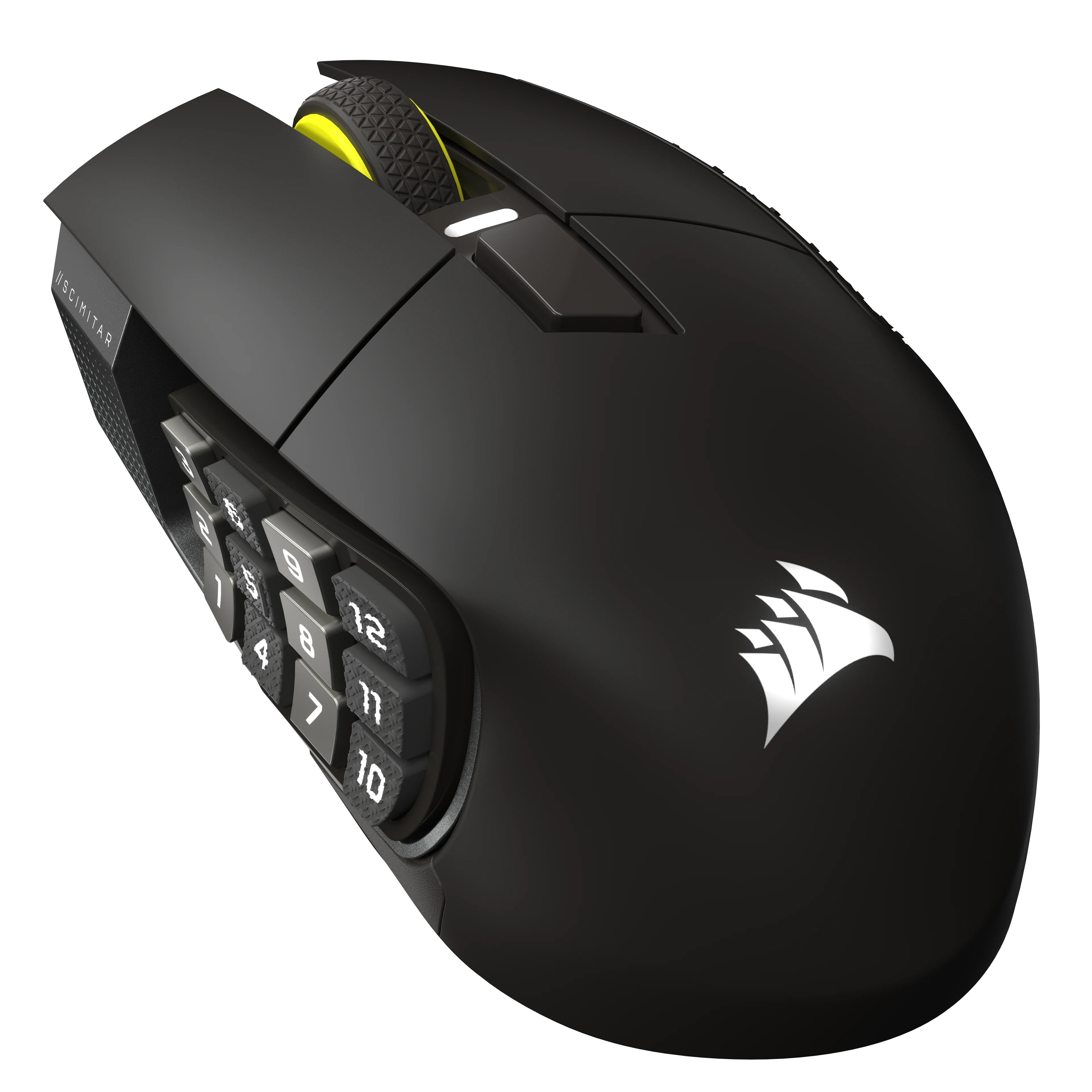 Ratón Corsair Scimitar Elite Wireless Se Derecha Rf Wireless + Bluetooth Óptico 33000 Dpi Ch-9314014-Ww