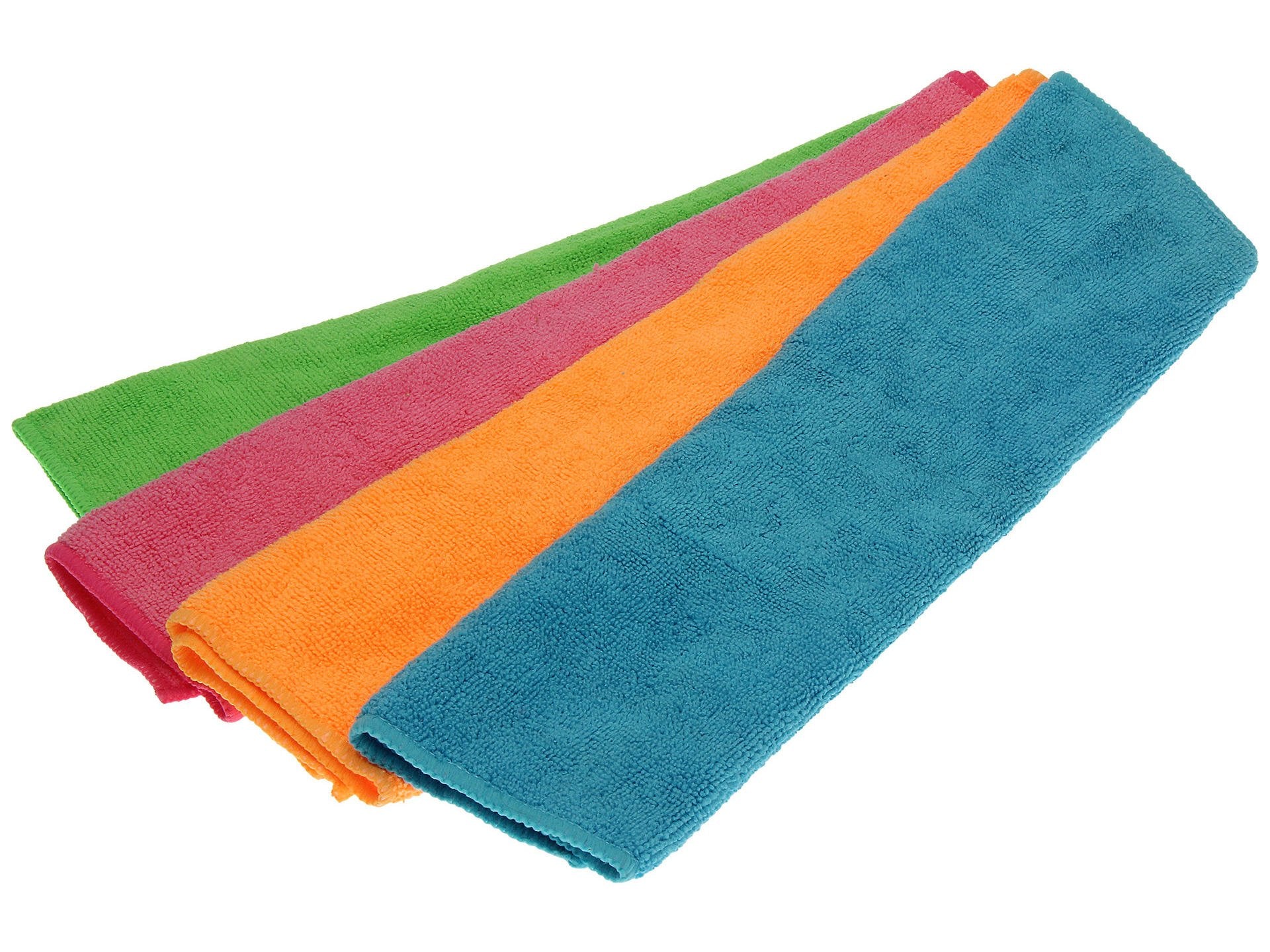 EAN 4023103147232 - Vileda 141413 trapo para limpiar Microfibra Azul, Verde, Naranja, Rojo 4 pieza(s) imagen 5