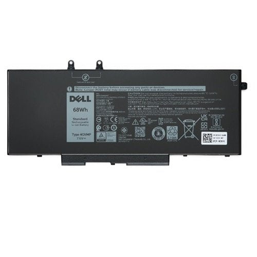 Latitude 5400, 68whr, 4 Cell, - Battery - Warranty: 12m