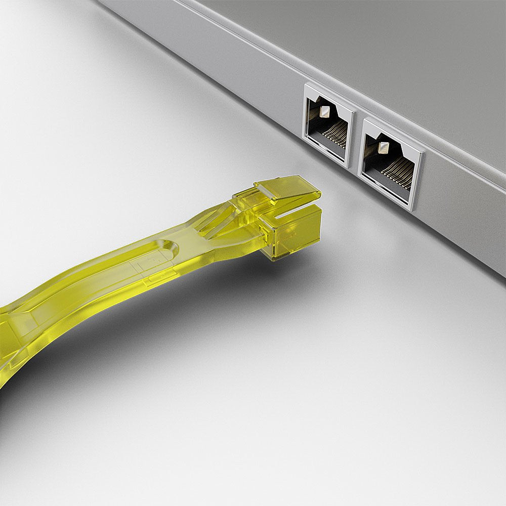 Rj45 Port Blocker Key, Yellow