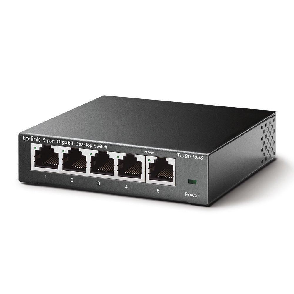 Switch Tp-Link Tl-Sg105s 5 Puertos Rj-45 10 100 1000