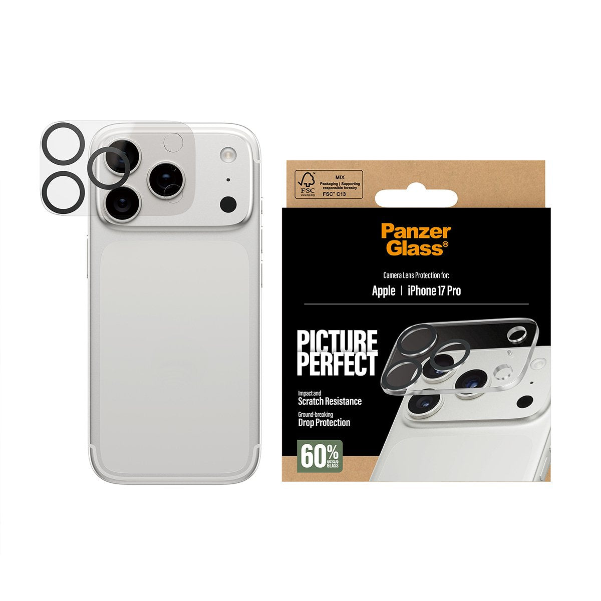 Panzerglass Picture Perfect Camera Lens Iphone 17 Pro